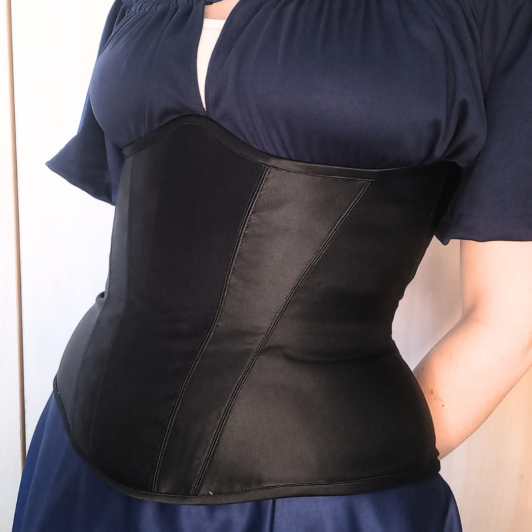 Sonya Black Underbust corset