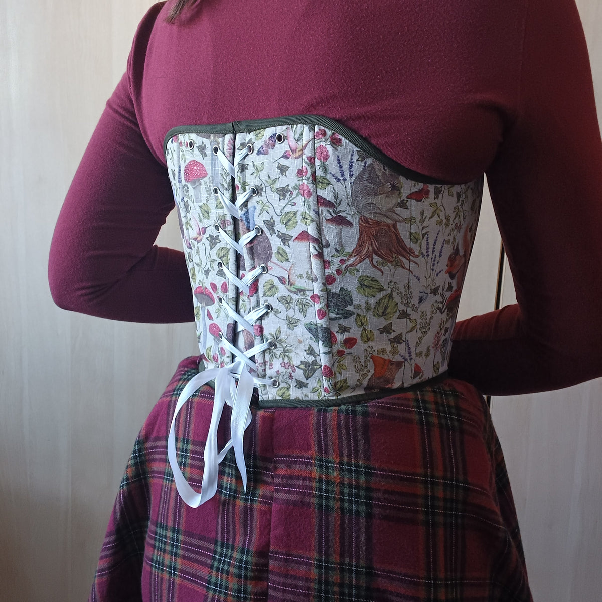 Woodland whimsy Corset top