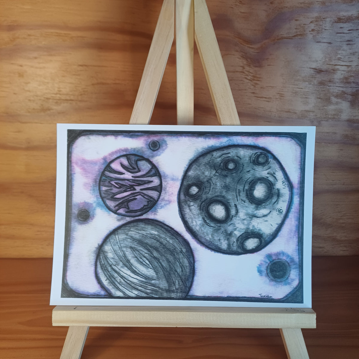 Moonz Art Print