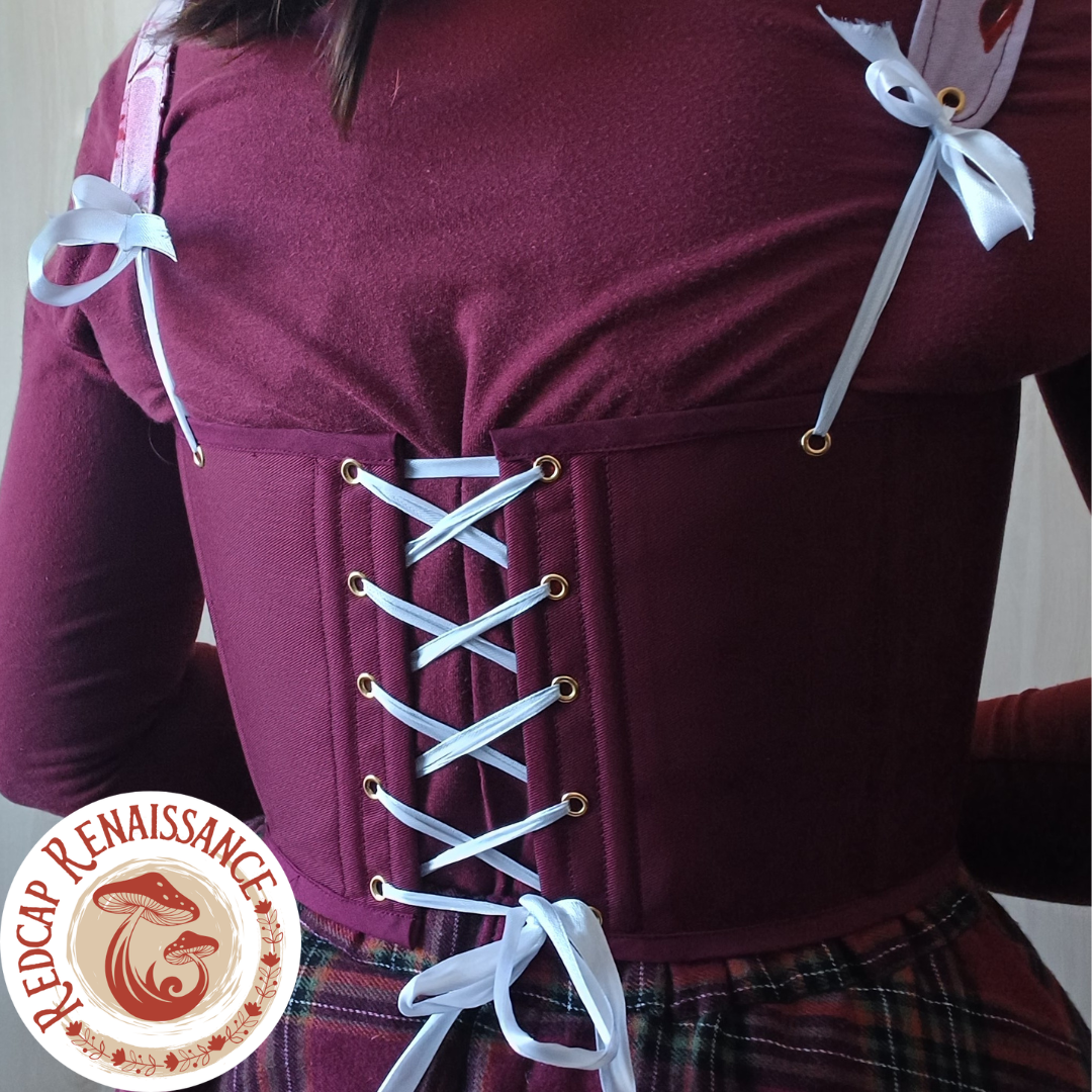 Plum Blossom Corset Top
