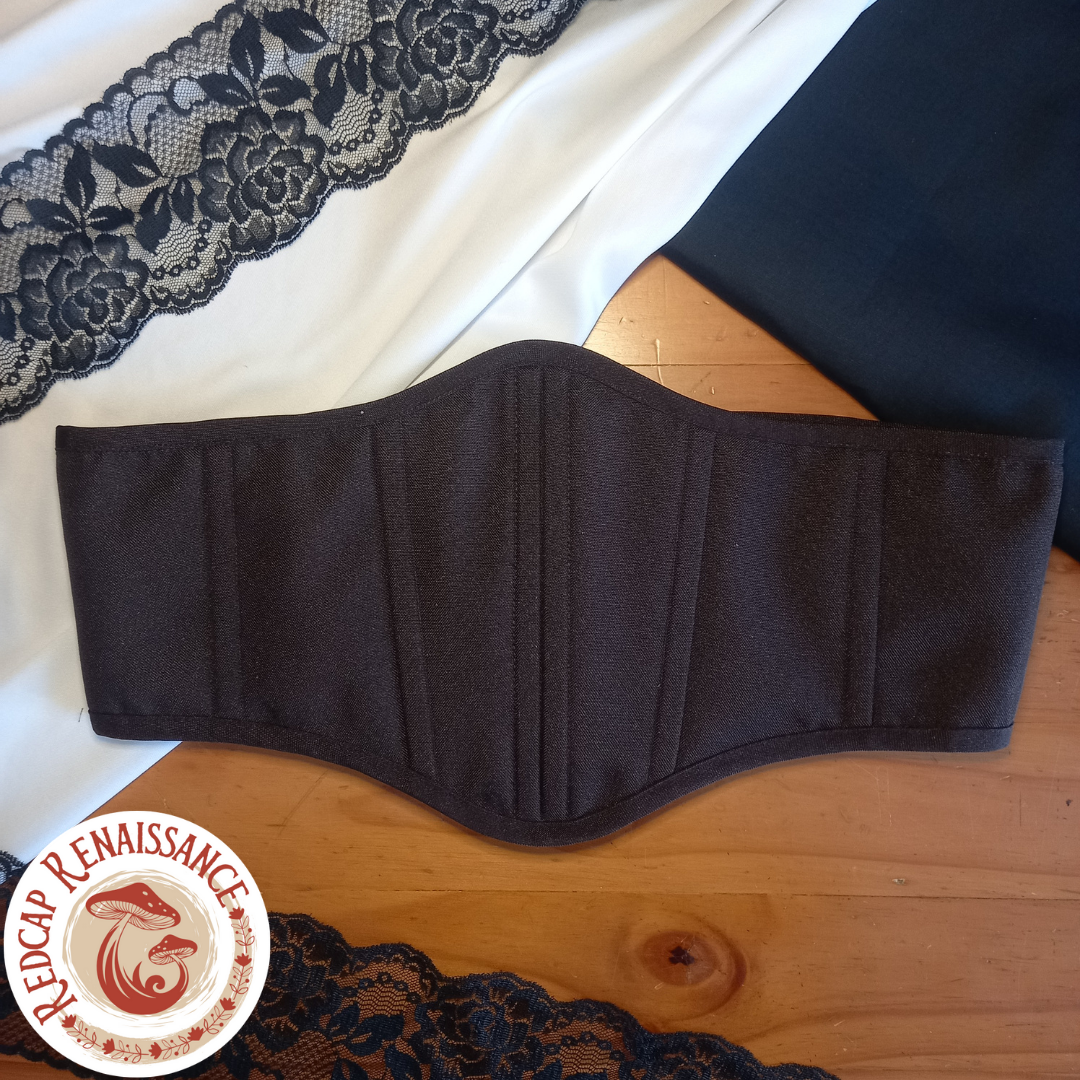 Underbust corset belt