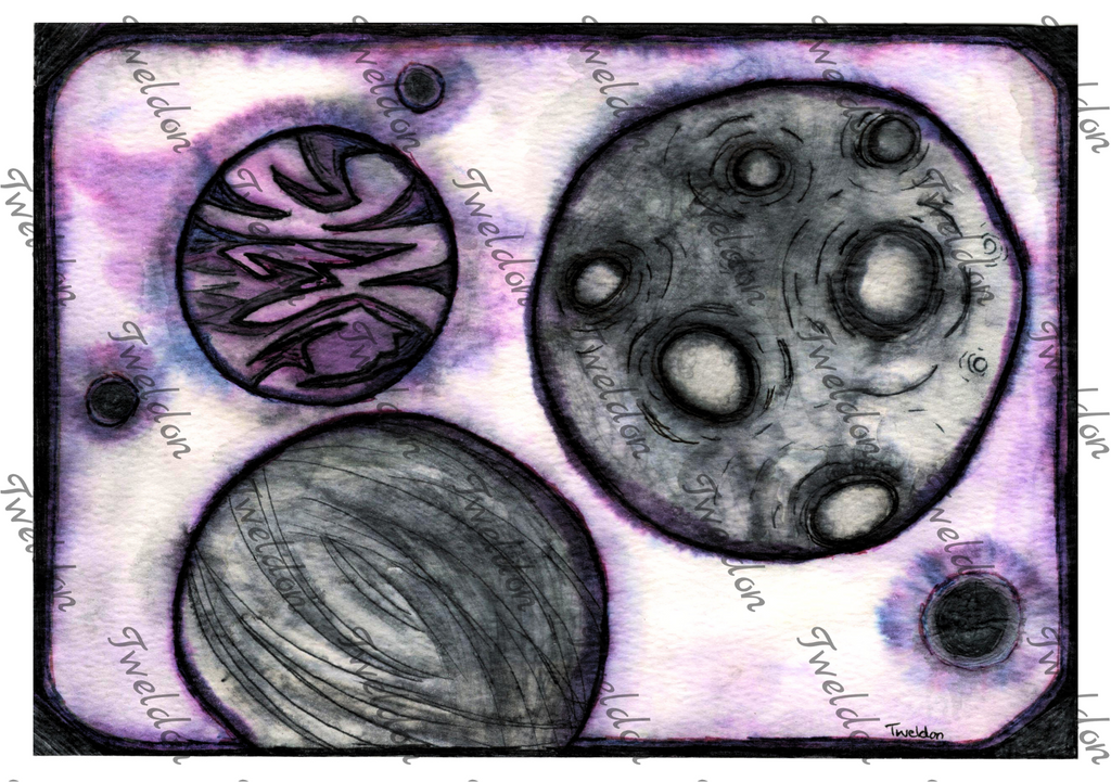 Moonz Art Print