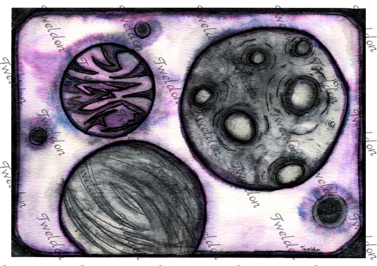 Moonz Art Print