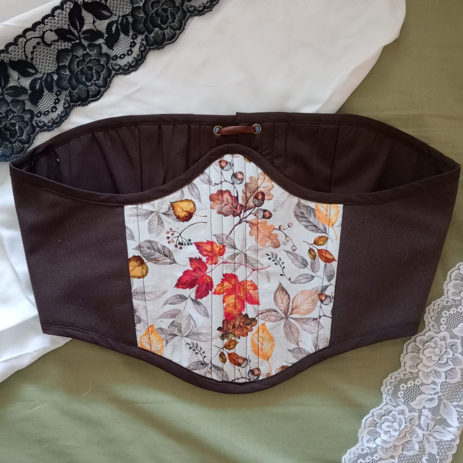 Autumnal Underbust Corset
