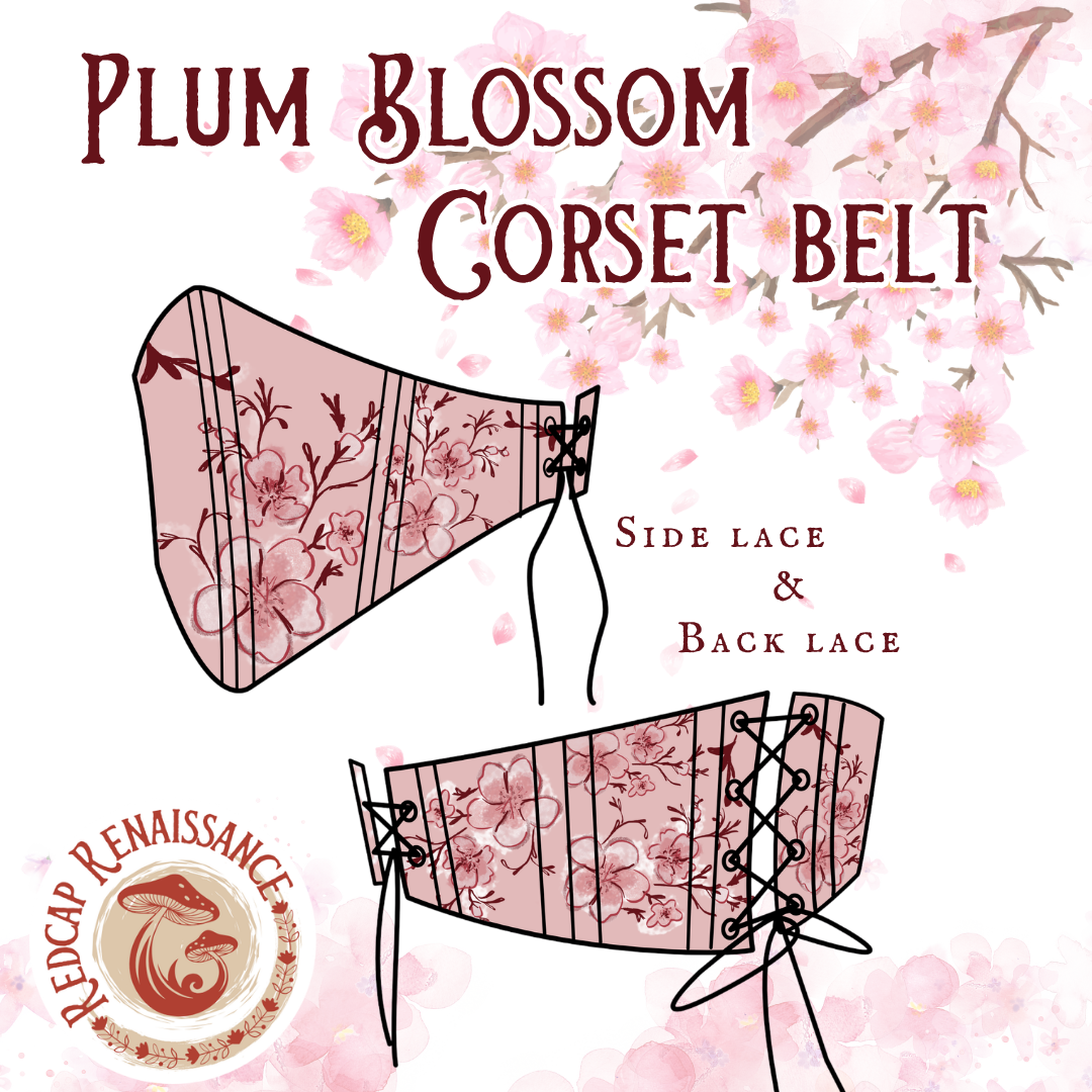 Plum Blossom Corset belt